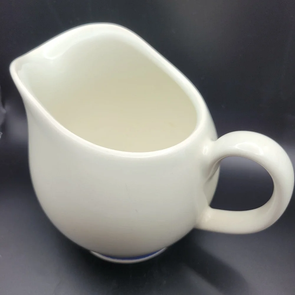 Pfaltzgraff Creamer Pitcher‎ with Blue Green Band